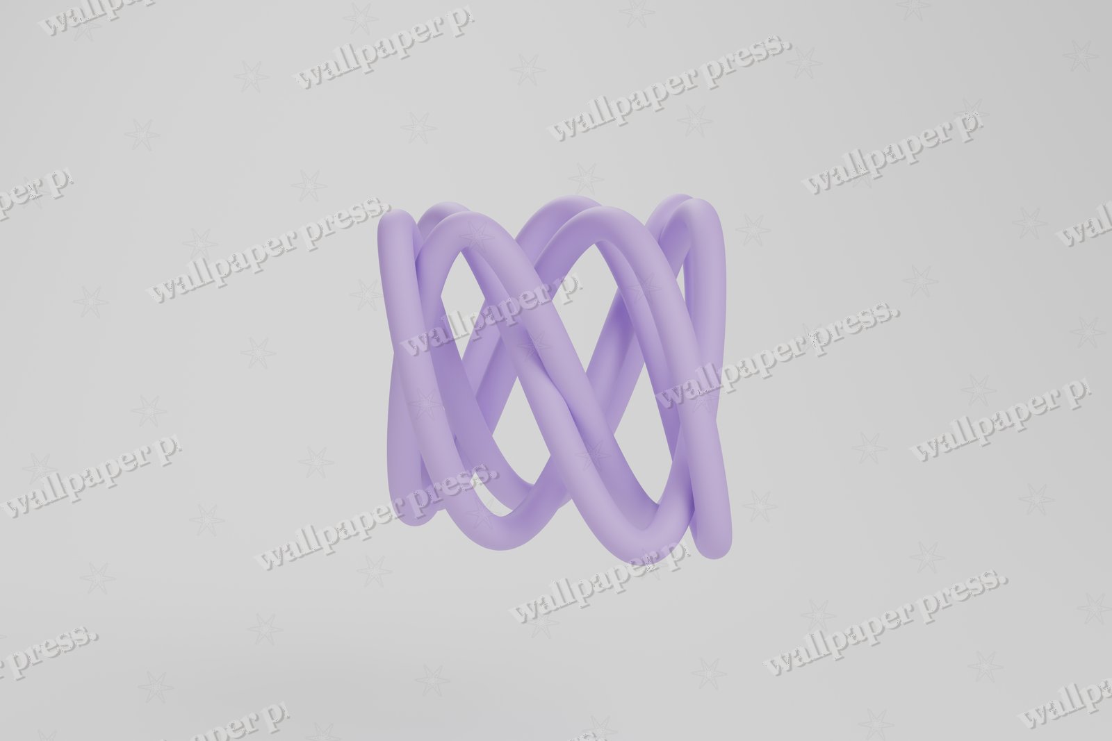 Lissajous Knot Violet