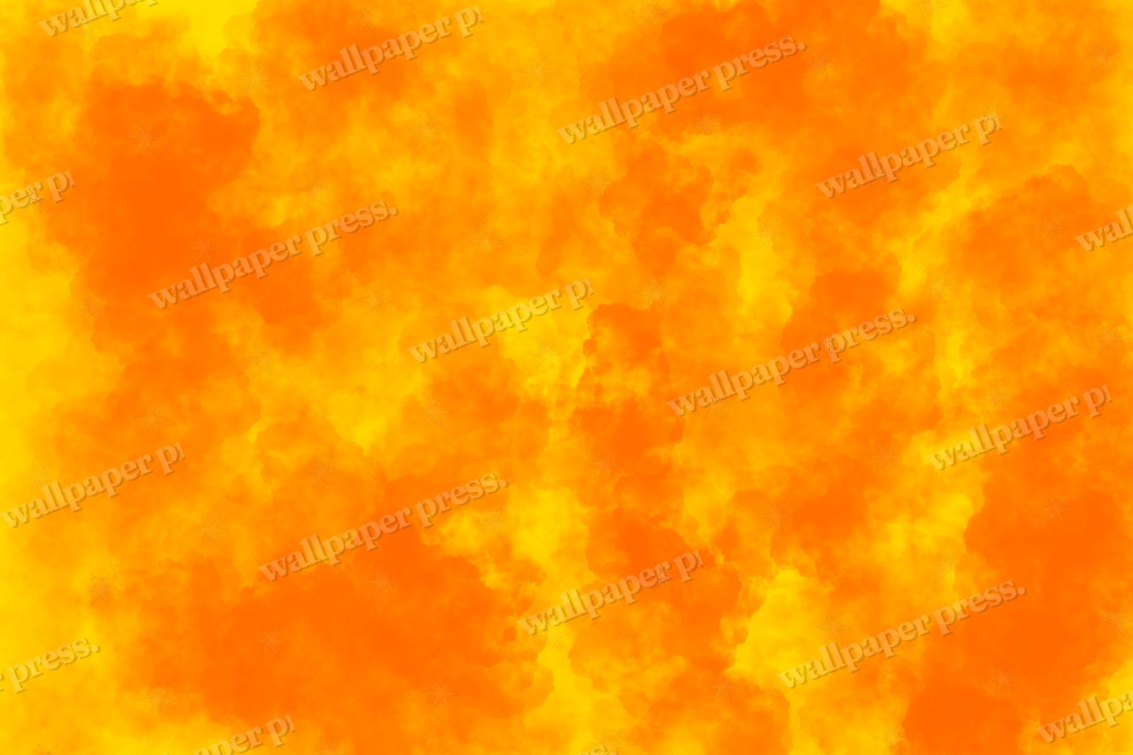 Orange Clouds