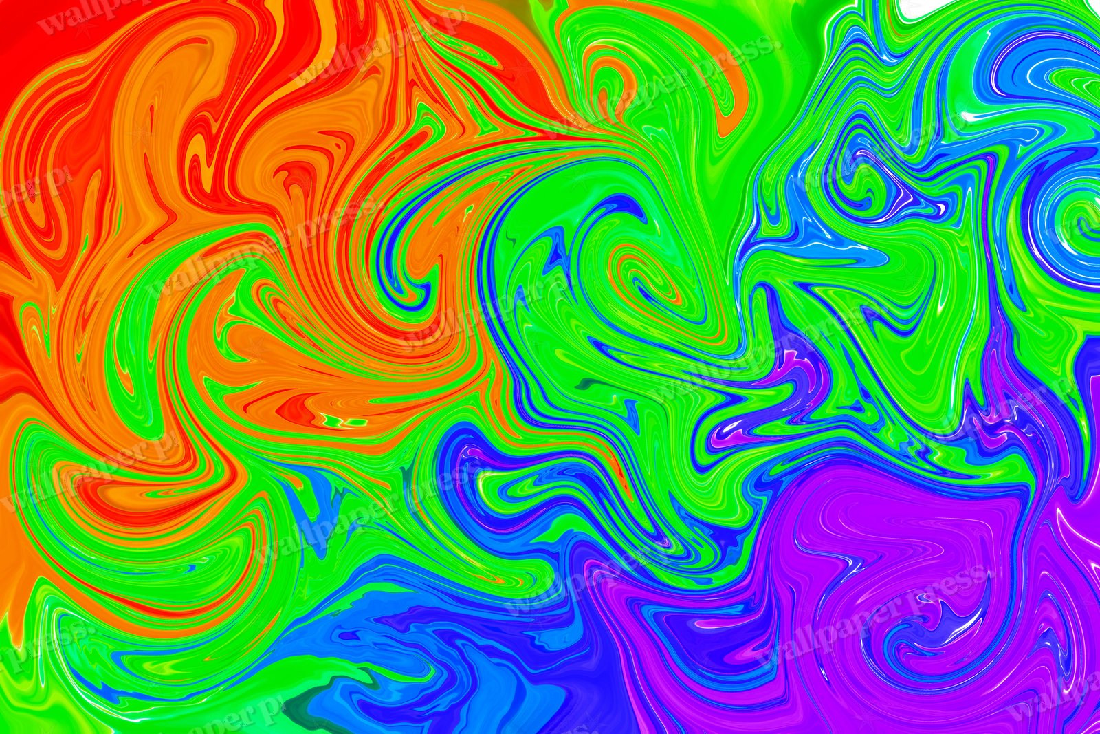 Rainbow Lava