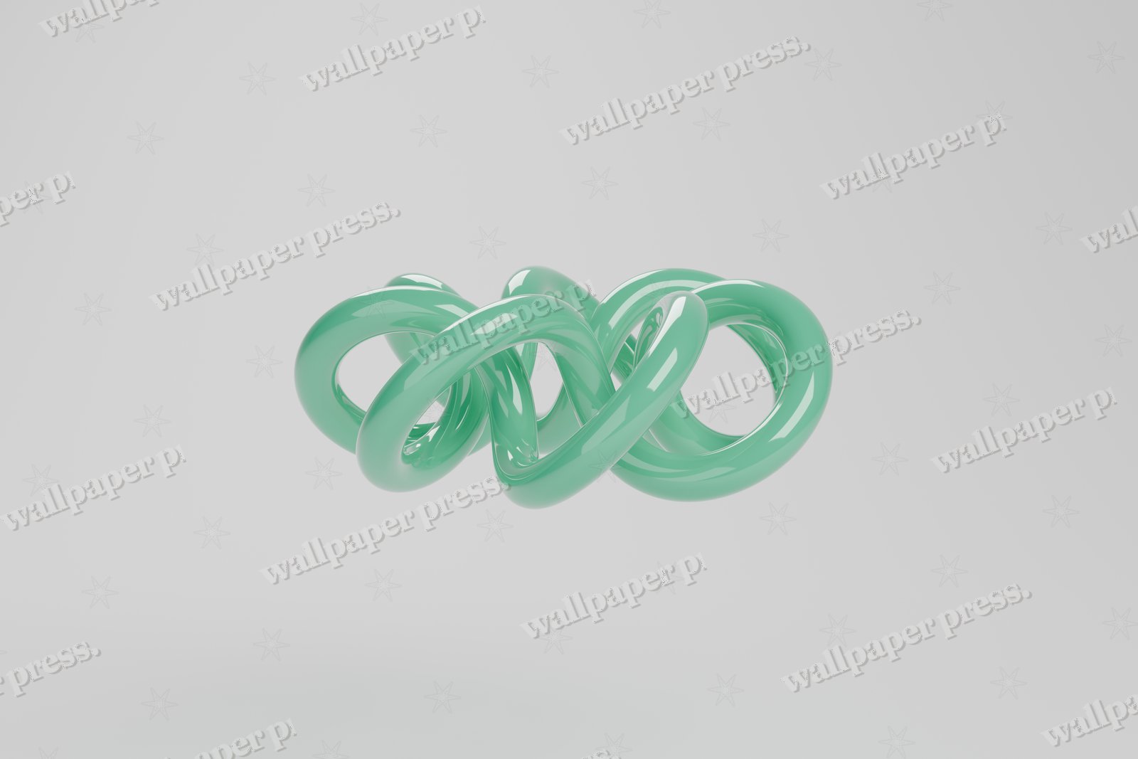 Septafoil Knot Emerald