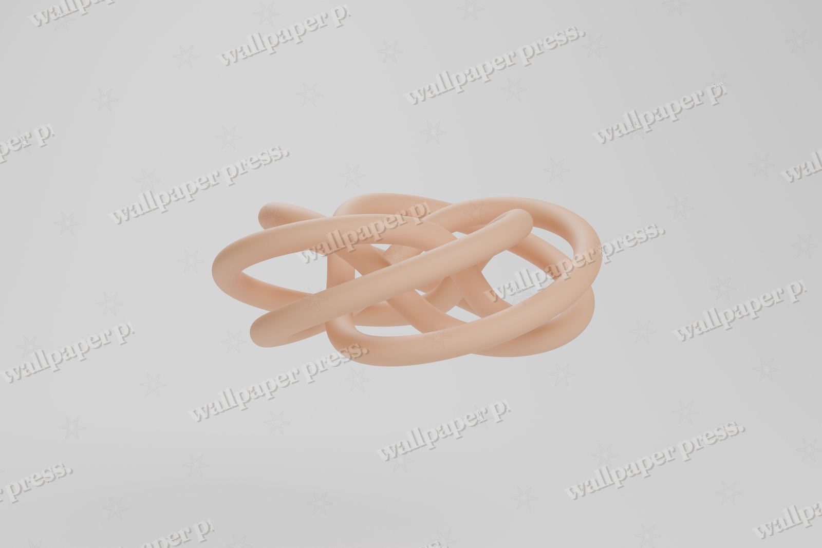 Torus Knot 4 5 Copper